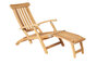 Traditional Teak VICTORIA deckchair / Liegestuhl