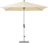 Glatz Alu-twist Easy Sonnenschirm 210 x 150 cm (150 Eggshell) 
