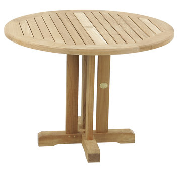 Teak &amp; Garden WARWICK Tisch &Oslash; 100 cm