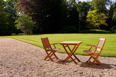 Traditional Teak ALEXIA folding armchair / Klappsessel 