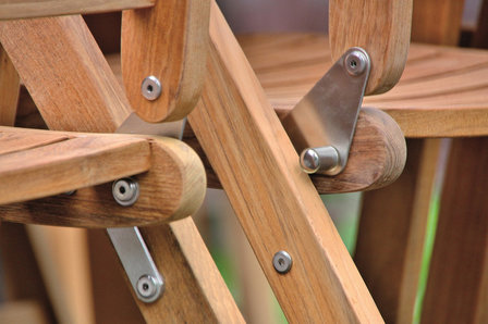 Traditional Teak VICTORIA Recliner / Hochlehner