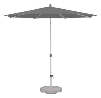 Glatz Alu-smart Easy Sonnenschirm &Oslash; 250 cm (157 Stone Grey)