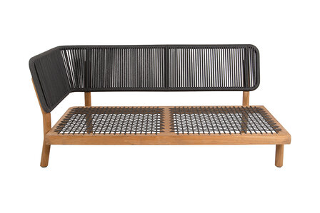 Traditional Teak MARCELLA Lounge Modular Bank (Rechts)