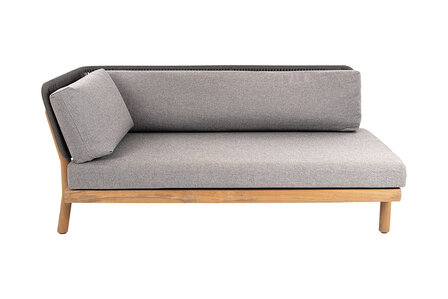 Traditional Teak MARCELLA Lounge Modular Bank (Rechts)