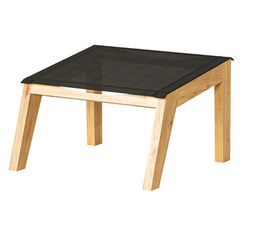 Traditional Teak NOAH Loungesessel Schwarz