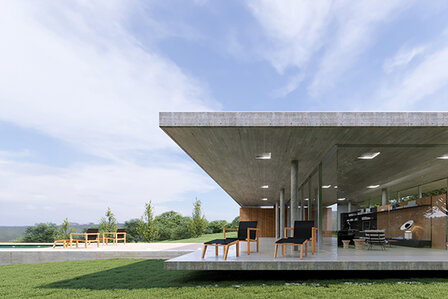 Traditional Teak NOAH Fu&szlig;hocker Schwarz