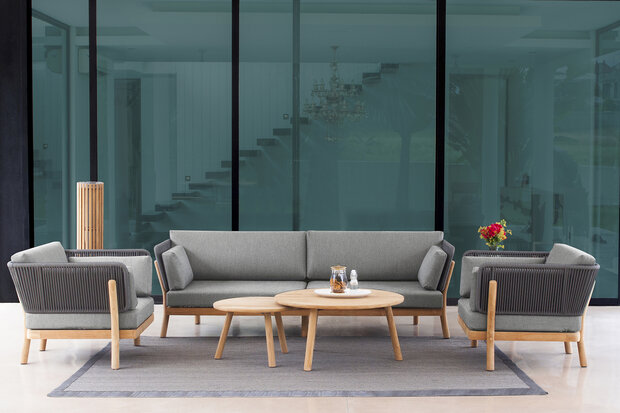 Traditional Teak MARCELLA Loungesessel 