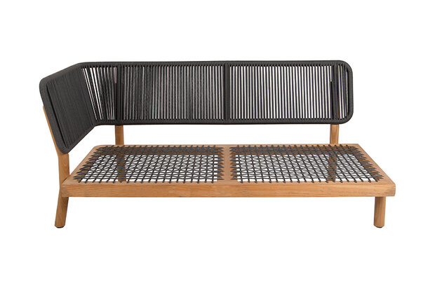 Traditional Teak MARCELLA Lounge Modular Bank (Rechts)