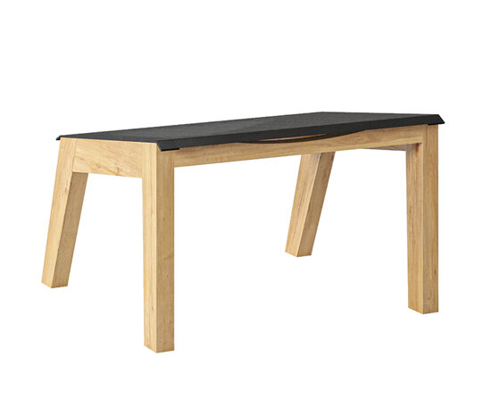 Traditional Teak NOAH Loungesessel Schwarz