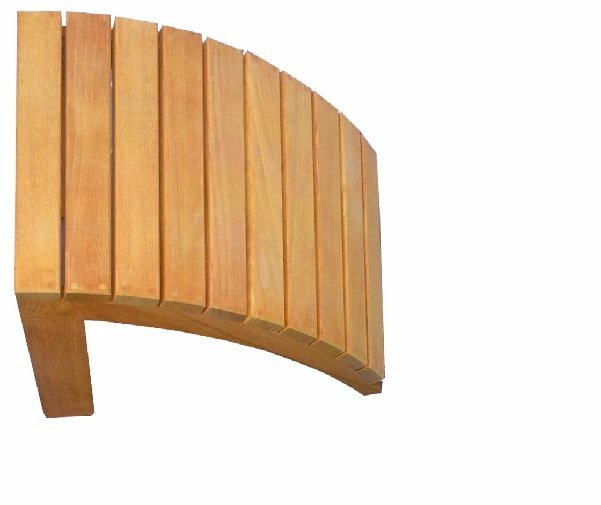 Traditional Teak SIENNA Fu&szlig;hocker 