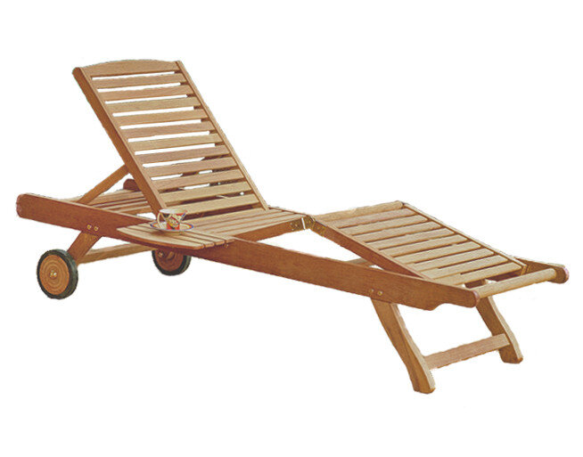 Teak &amp; Garden MONACO Lounger / Liege