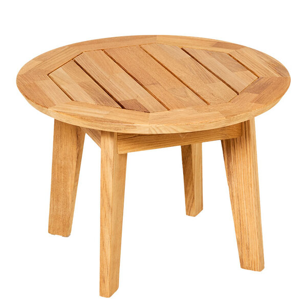 Traditional Teak DIANA MOSAIC Beistelltisch &Oslash; 50 cm (Teak)