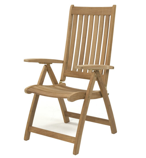 Teak &amp; Garden Ocean Recliner (Beschl&auml;ge aus Edelstahl)