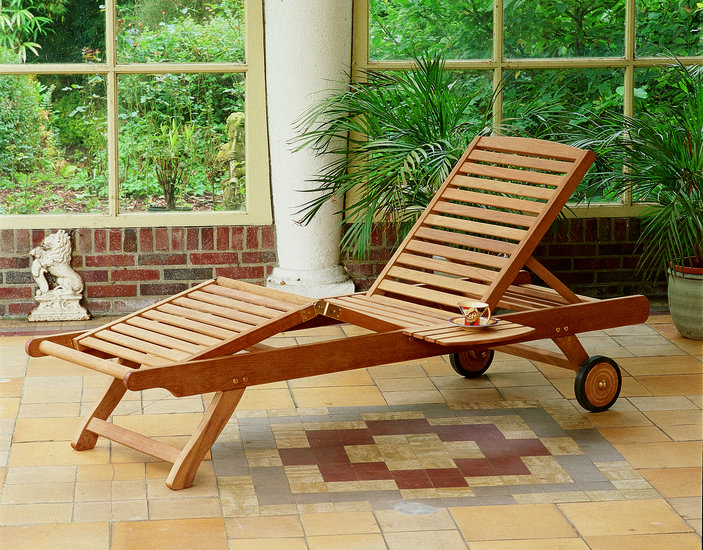 Teak &amp; Garden MONACO Lounger / Liege