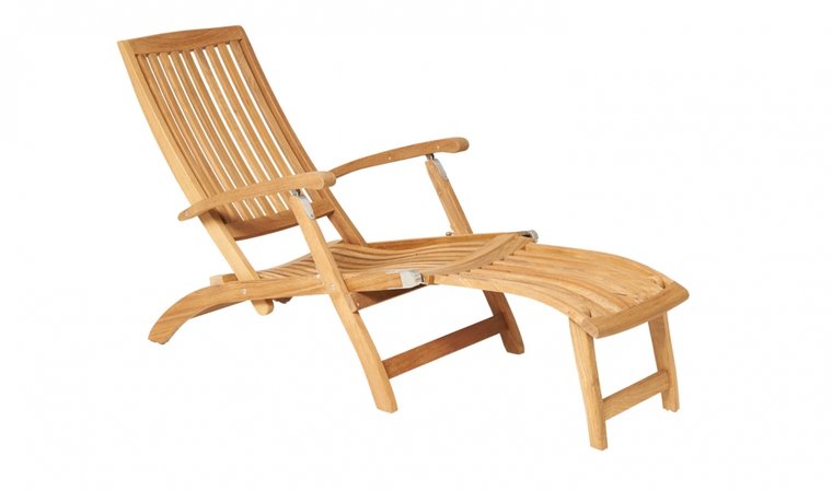 Traditional Teak Alexandra deckchair