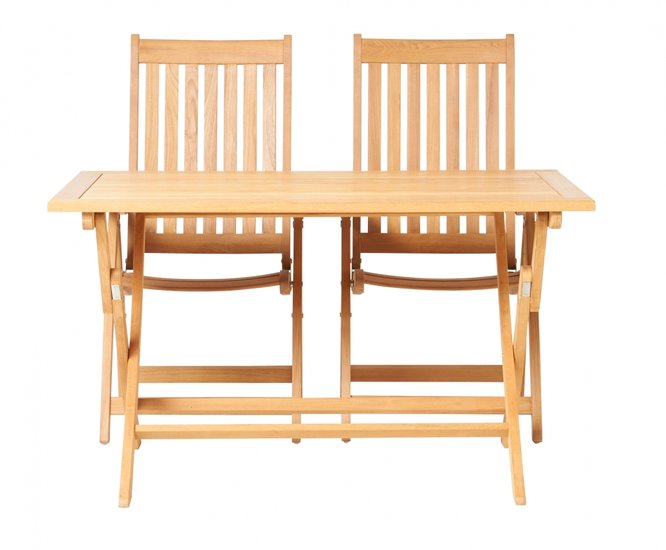 Traditional Teak ALEXIA Recliner / Hochlehner