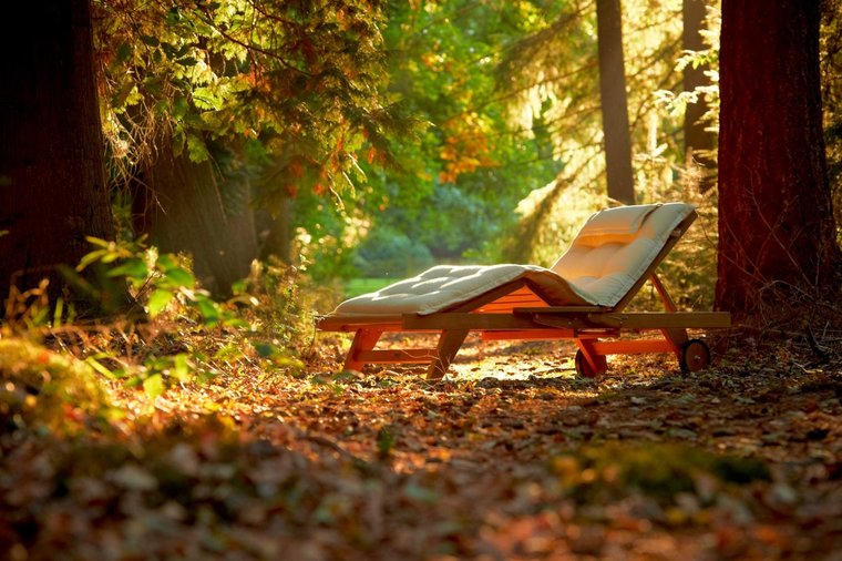 Traditional Teak LEAH Lounger / Liege