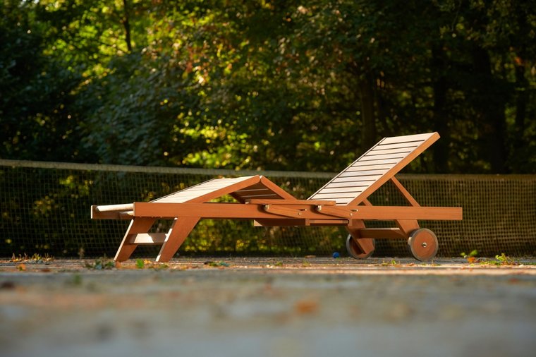 Traditional Teak LEAH Lounger / Liege