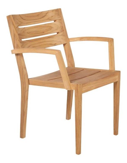 Traditional Teak GRACE stacking chair / Stapelstuhl