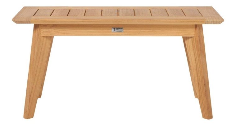 Traditional Teak LUNA backless bench / R&uuml;ckenfreie Bank 90 cm 
