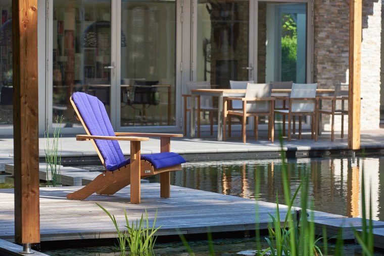 Traditional Teak SIENNA beachchair / Adirondeck 