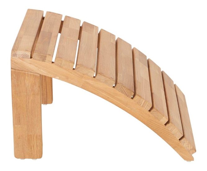 Traditional Teak SIENNA MOSA&Iuml;C Fu&szlig;hocker 