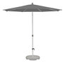 Glatz Alu-smart Easy Sonnenschirm &Oslash; 250 cm (157 Stone Grey)